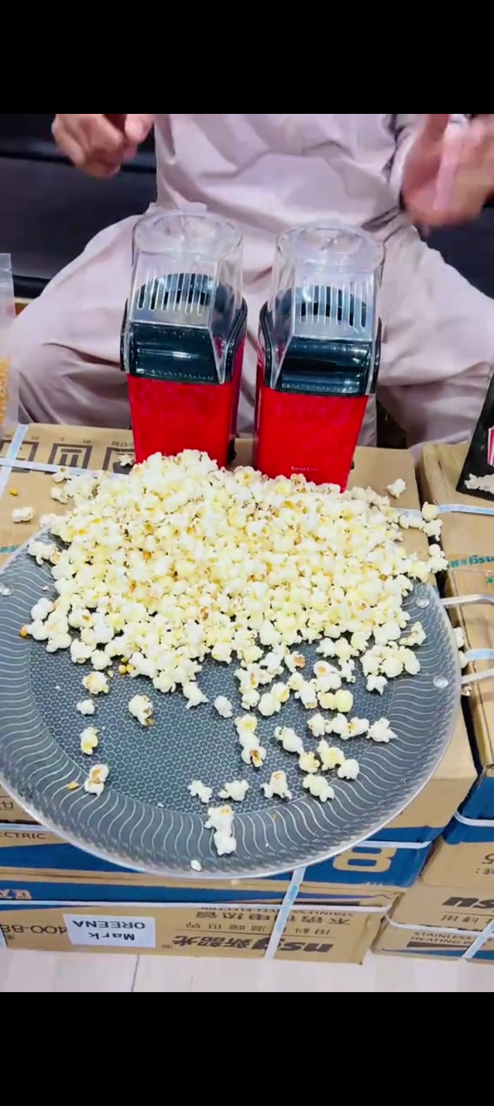 Electric Popcorn 🍿 Maker best quality